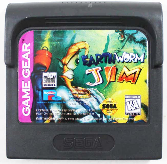 Earthworm Jim - Game Gear