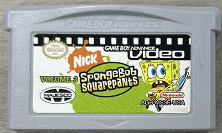 Video SpongeBob SquarePants Volume 3 - GBA