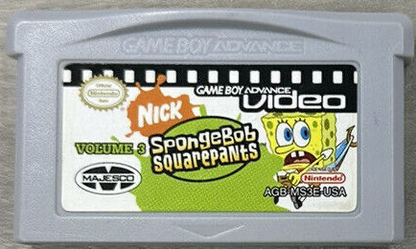 Video SpongeBob SquarePants Volume 3 - GBA
