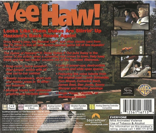 Dukes of Hazzard 2: Daisy Dukes It Out - PS1