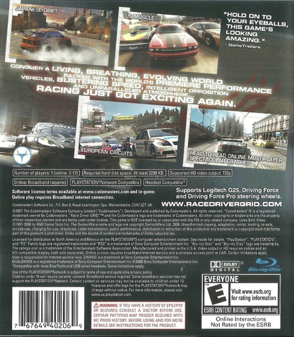 GRID - PS3