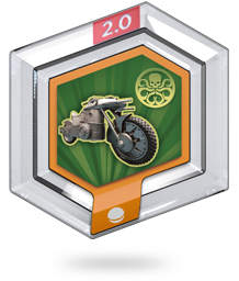 Hexagonal Power Disc | Hydra Motorcycle - Disney Infinity 2.0