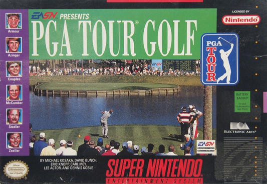 PGA Tour Golf - SNES