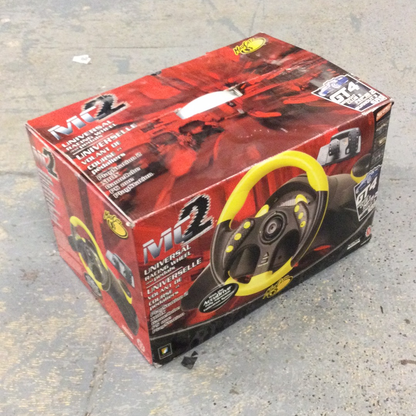 MadCatz MC2 Multi Race Wheel Yellow/Black - PS2