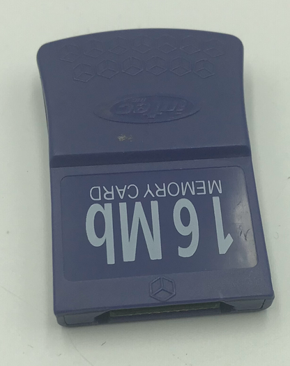 Intec 16MB  251 Block Indigo Memory Card - Gamecube