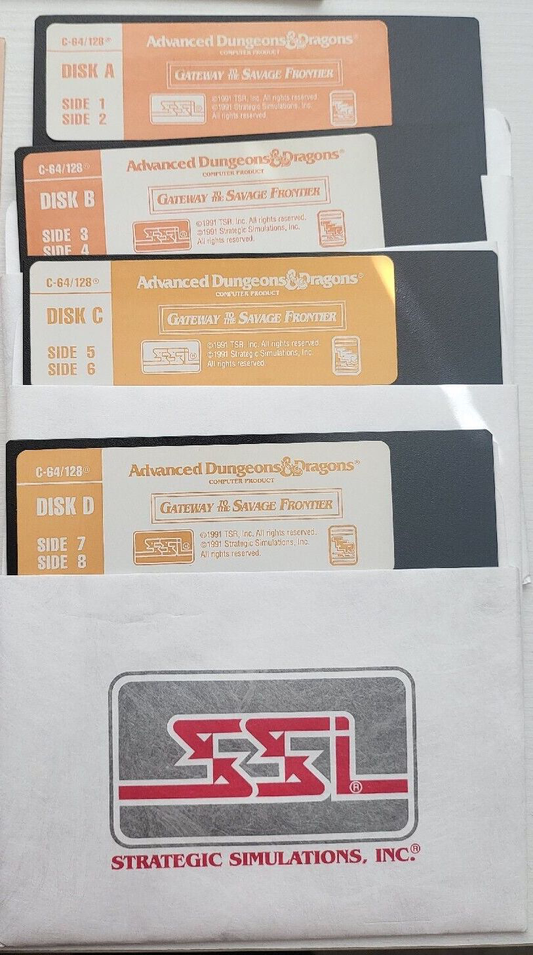 Gateway to the Savage Frontier - Commodore 64
