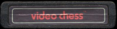 Video Chess (Text Label) - Atari 2600