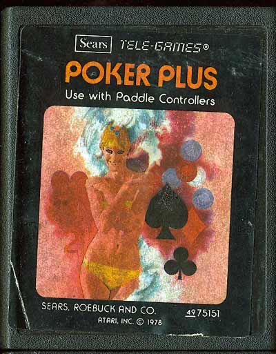 Poker Plus (Picture Tele-Games) - Atari 2600