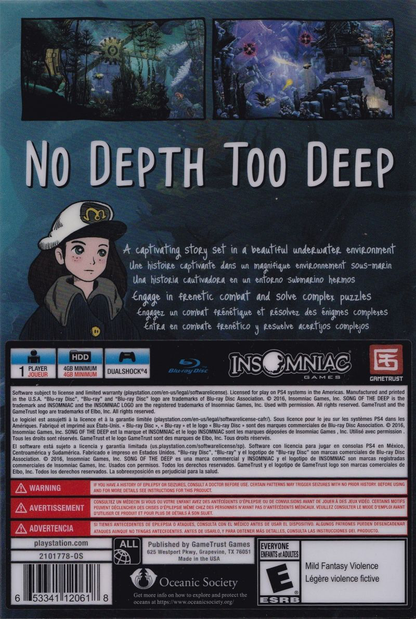 Song of the Deep - Collector's Edition - PS4