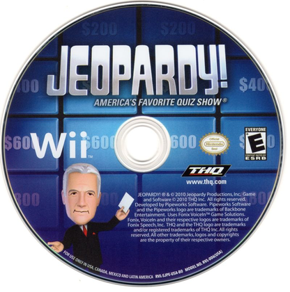Jeopardy: America's Favorite Quiz Show - Wii