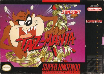 Taz-Mania - SNES