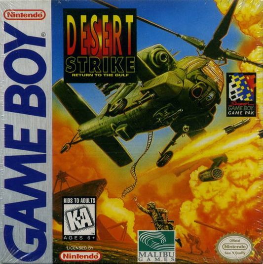 Desert Strike: Return to the Gulf - Game Boy