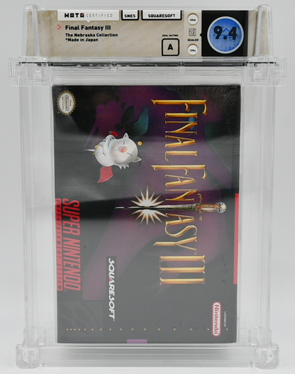 Final Fantasy III SNES 9.4 A - NEBRASKA COLLECTION