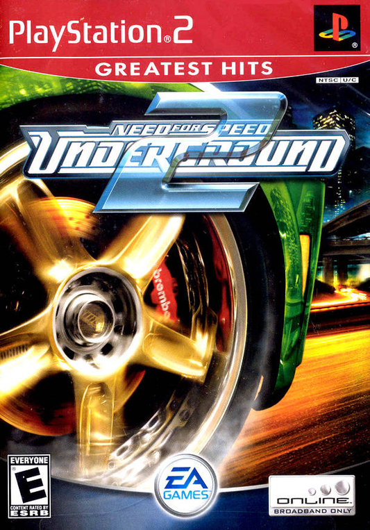Need for Speed Underground 2 - Greatest Hits - PS2
