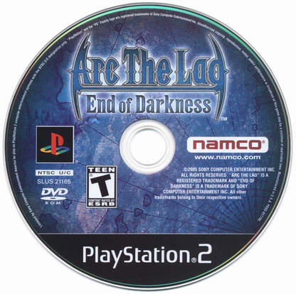 Arc the Lad: End of Darkness - PS2