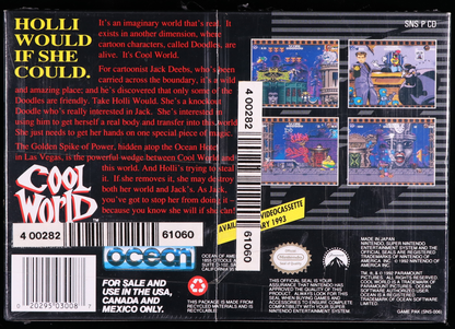 Cool World SNES 9.0 B+ - NEBRASKA COLLECTION