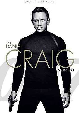 007: The Daniel Craig Collection: Casino Royale (2006) / Quantum Of Solace / Skyfall / Spectre (2015) - DVD