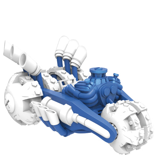Power Blue Gold Rusher - Skylanders In-Game Variant Vehicles