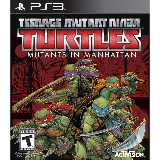Teenage Mutant Ninja Turtles: Mutants in Manhattan - PS3