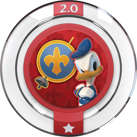 Round Power Disc | All For One - Disney Infinity 2.0
