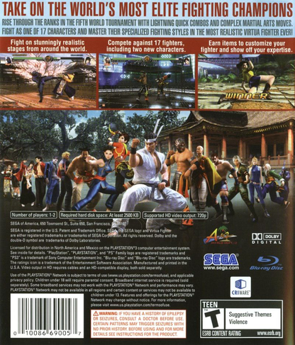 Virtua Fighter 5 - PS3