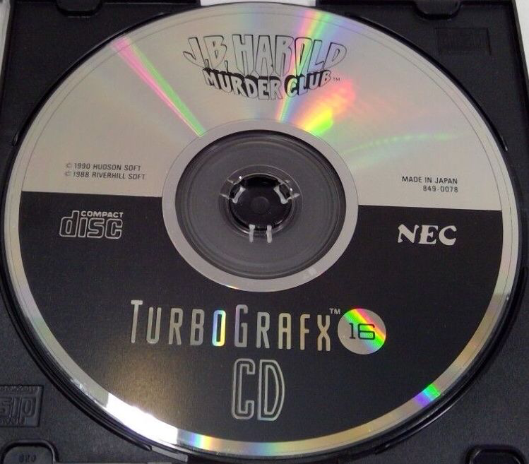 J.B. Harold Murder Club - NEC Turbo Duo