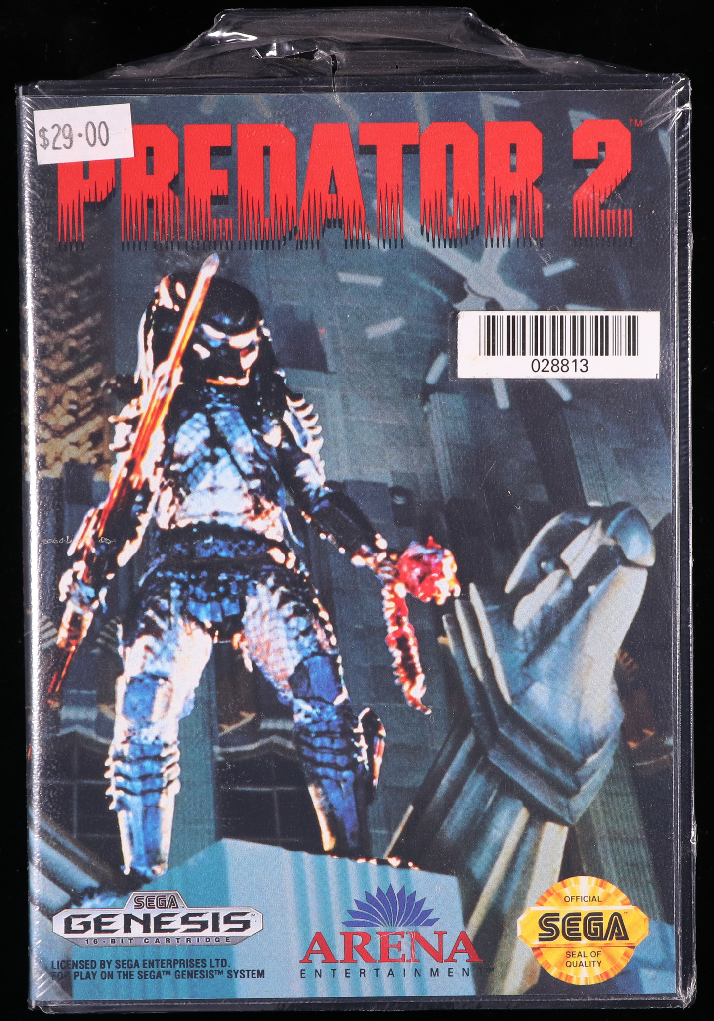 Predator 2 SEGA GENESIS 9.8 A - NEBRASKA COLLECTION