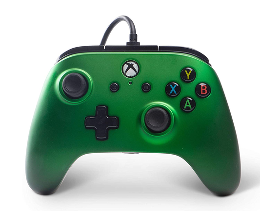 Power A Enhanced Wired Controller Emerald Fade - Xbox One