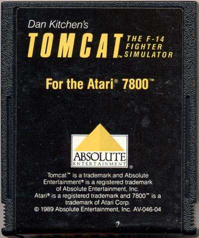 Tomcat F-14 Flight Simulator - Atari 7800