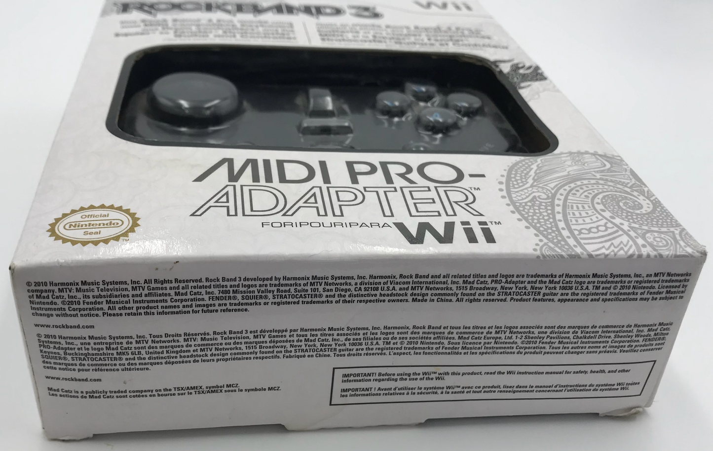 MIDI Pro Adapter Wii Black - Wii