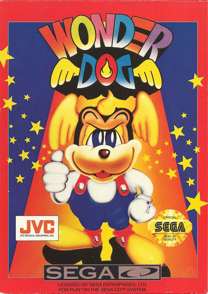 Wonder Dog (Red Box) - Sega CD