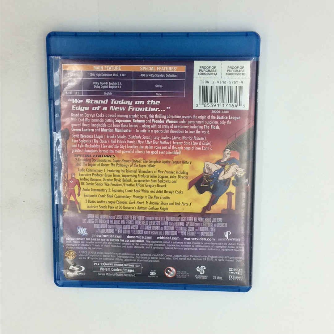 Justice League: New Frontier / Batman: Gotham Knight (Blu-ray) - Blu-ray Animation VAR 2008 PG-13