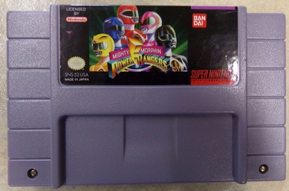 Mighty Morphin Power Rangers - SNES
