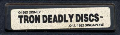 Tron: Deadly Discs (White Label) - Atari 2600