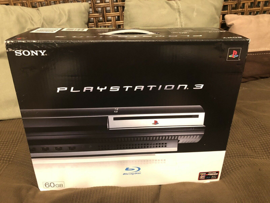 Console System | 60GB Fat Model (Backward Compatible) - PS3