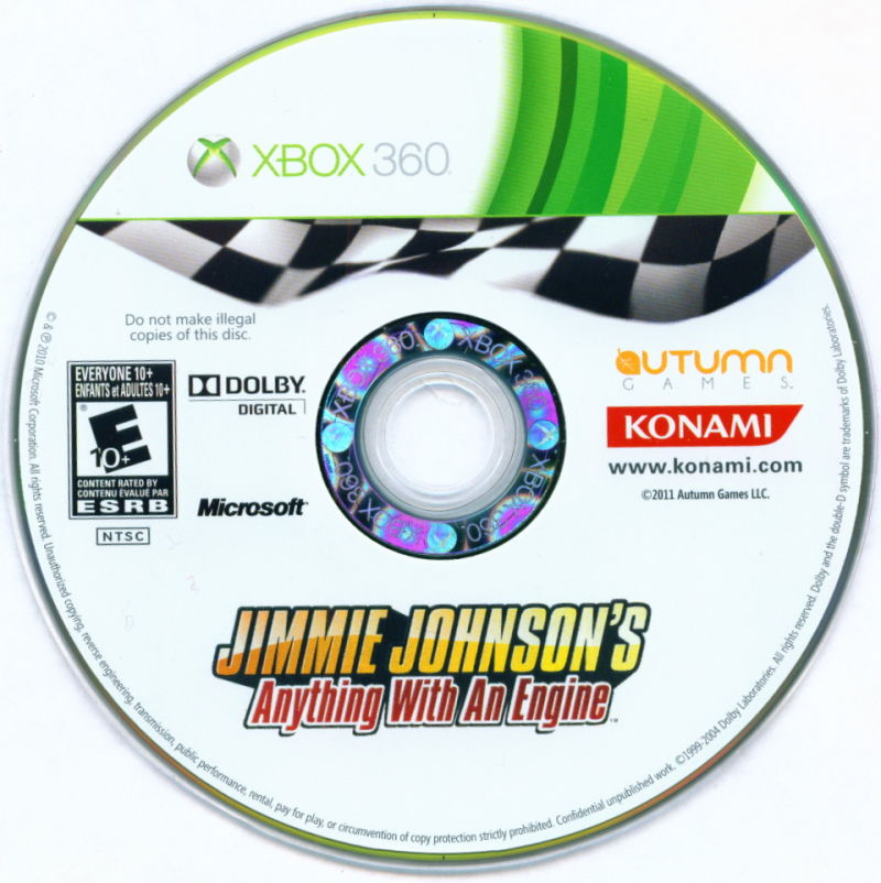 Jimmie Johnson's Anything With An Engine - Xbox 360