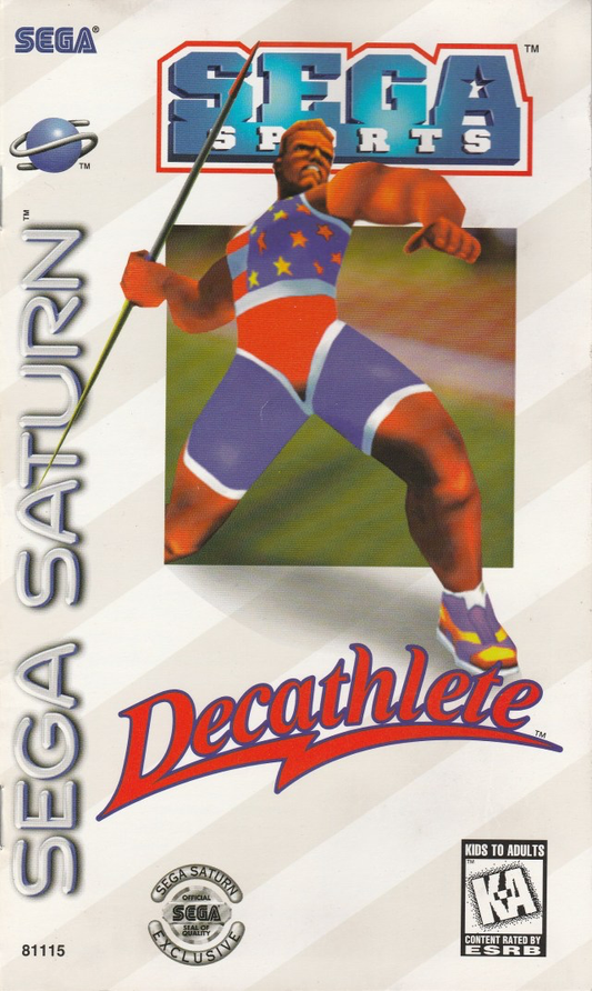 Decathlete - Sega Saturn