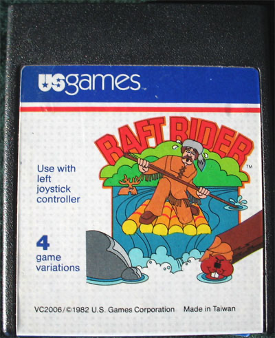 Raft Rider (Standard Cartridge) - Atari 2600