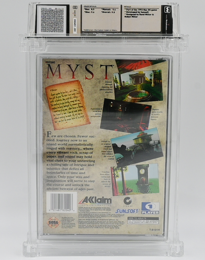 Myst SEGA SATURN 9.0 A+ - NEBRASKA COLLECTION