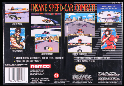 Battle Cars SNES 9.6 A+ - NEBRASKA COLLECTION