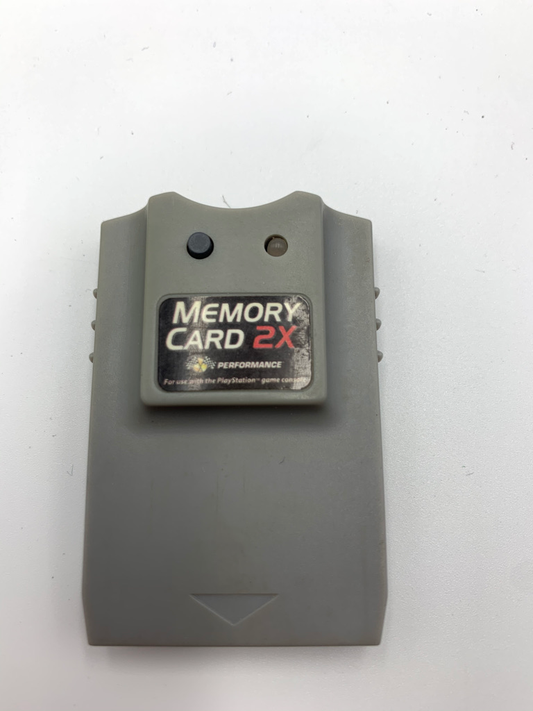 Memory Card PS1 Performance 2x - Sony Playstation