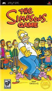 Simpsons Game, The - PSP