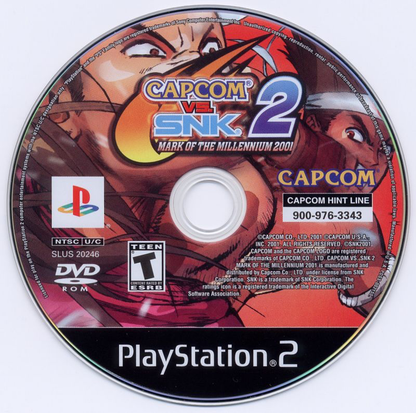 Capcom vs SNK 2 - PS2