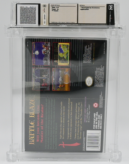 Battle Blaze SNES 8.5 A+ - NEBRASKA COLLECTION