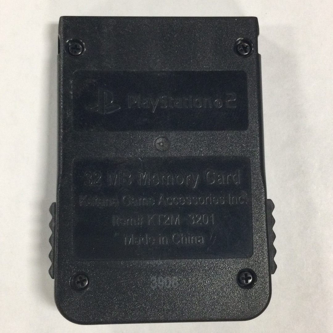 Memory Card | 32 MB Katana Game Accessories Inc. Black - PS2