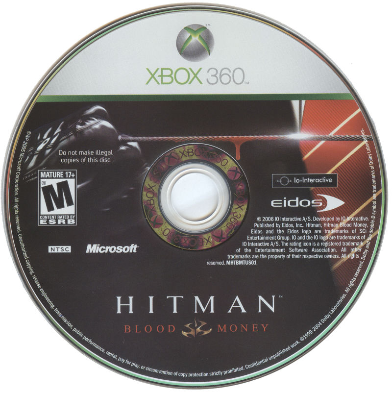 Hitman: Blood Money - Xbox 360