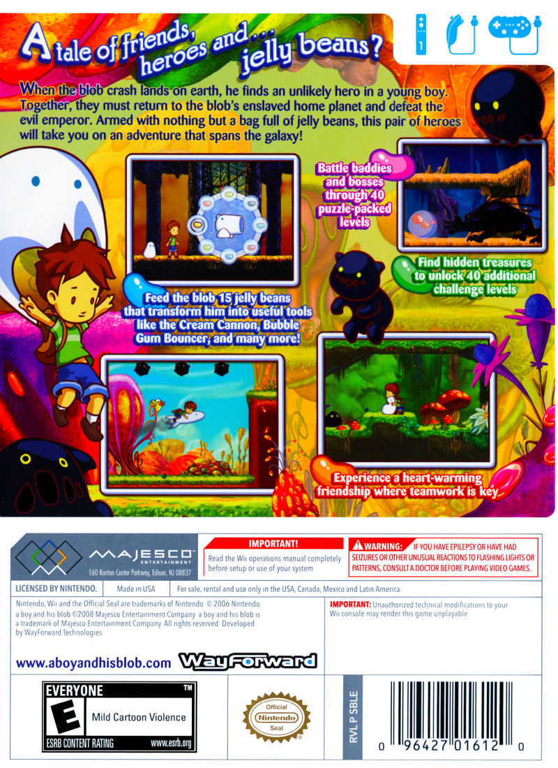 A Boy and His Blob - Wii