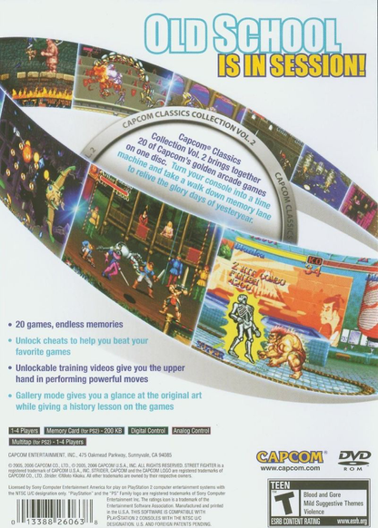 Capcom Classics Collection Volume 2 - PS2