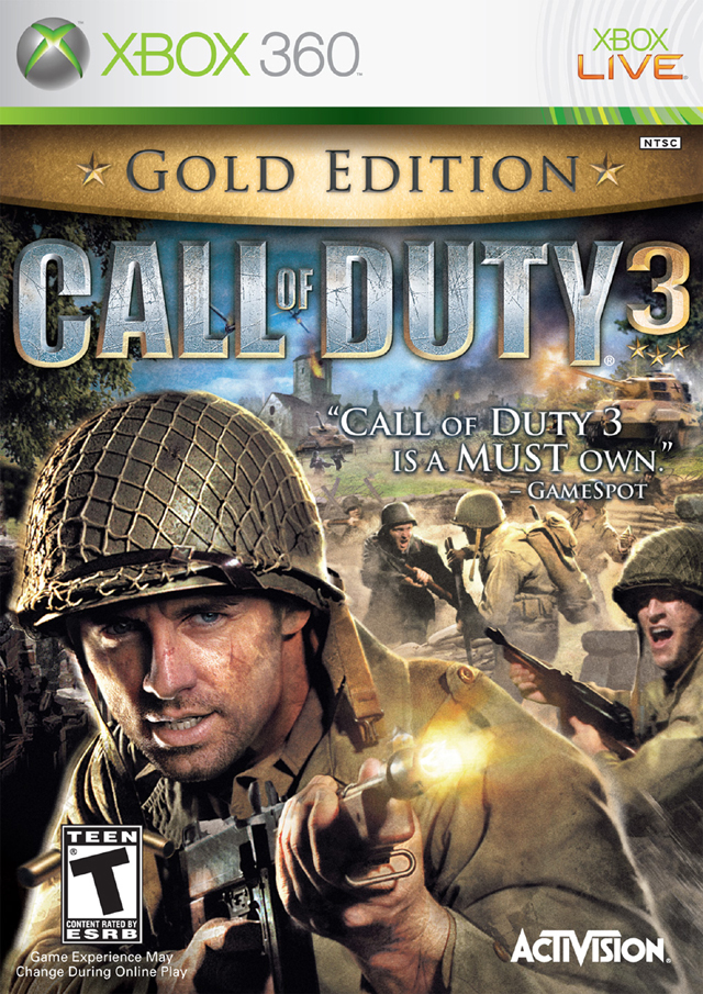 Call of Duty 3 - Gold Edition - Xbox 360