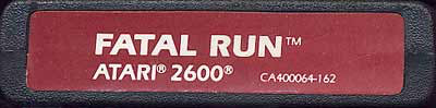 Fatal Run - Atari 2600